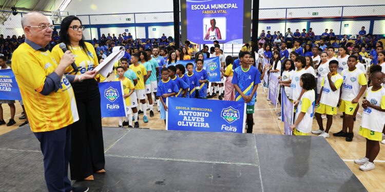 II Copa Edu mobiliza mais de 2 mil estudantes de 23 escolas municipais feirenses