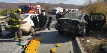 Quatro baianos morrem em acidente com 8 mortos provocado por motorista sem CNH e com tornozeleira que fugia com 137 kg de maconha
