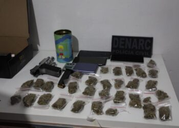 Casal é preso por tráfico de drogas durante operação contra organização criminosa em Feira de Santana