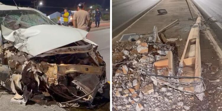 Homem é preso por dirigir alcoolizado e atingir poste em rodovia no oeste da Bahia