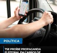Entenda o que muda com a proibição de propaganda eleitoral em carros de aplicativo