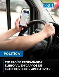 Entenda o que muda com a proibição de propaganda eleitoral em carros de aplicativo