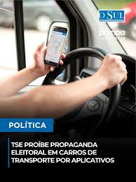 Entenda o que muda com a proibição de propaganda eleitoral em carros de aplicativo