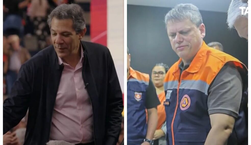 Datafolha em SP: Tarcísio, 49%; Haddad, 29%