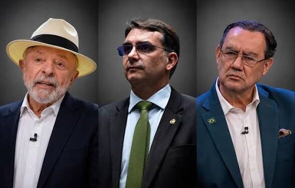 Quaest, 1º turno: Lula, 37%; Flávio Bolsonaro, 29%; Cury, 10%; Renan, 3%; Caiado, 1%; Zema, 1%