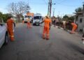 Prefeitura de Feira leva sinalização de vias públicas ao distrito da Matinha