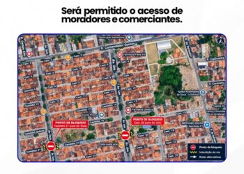 SMT informa: obras de drenagem alteram o trânsito no Conjunto Feira VII, nesta semana