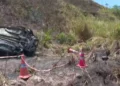 Vítimas de acidente na BR-324 morreram carbonizadas, confirma polícia